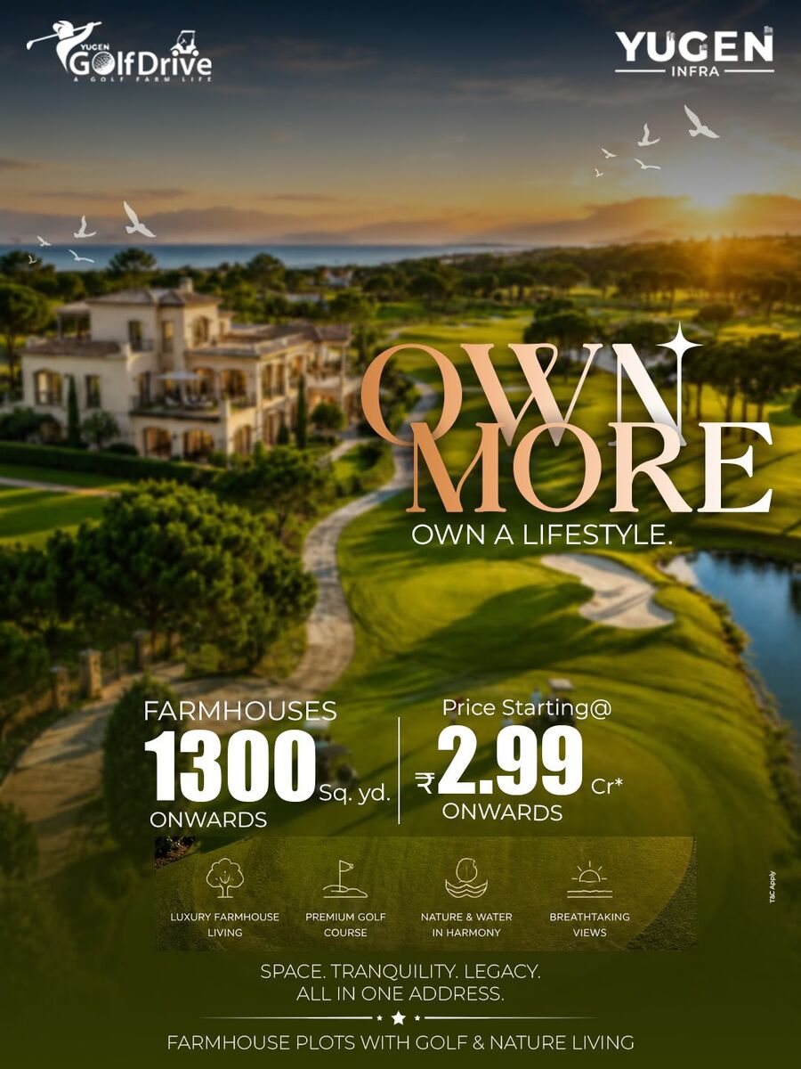 Yugen Golf Drive farmhouses